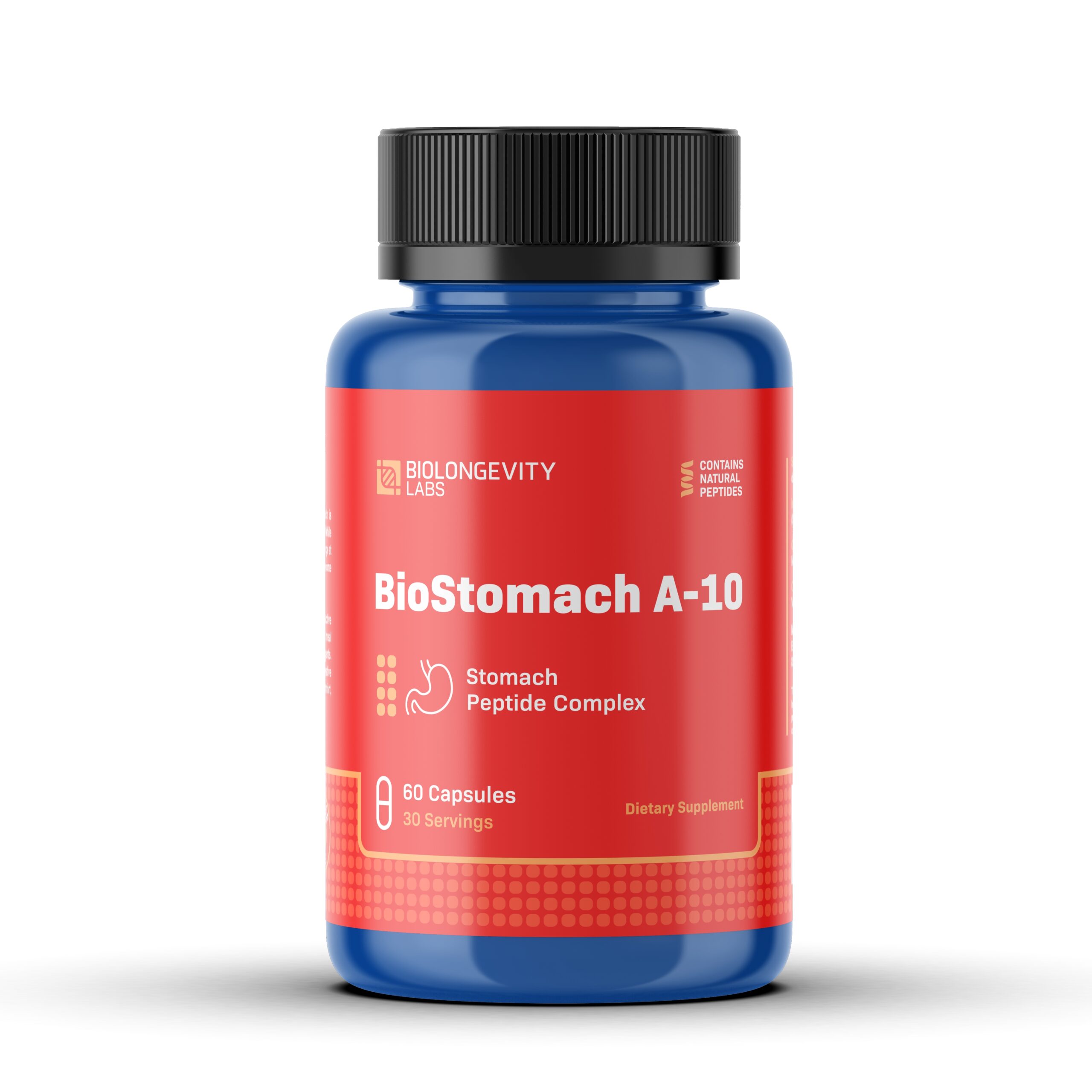 BioStomach A-10 60ct - front